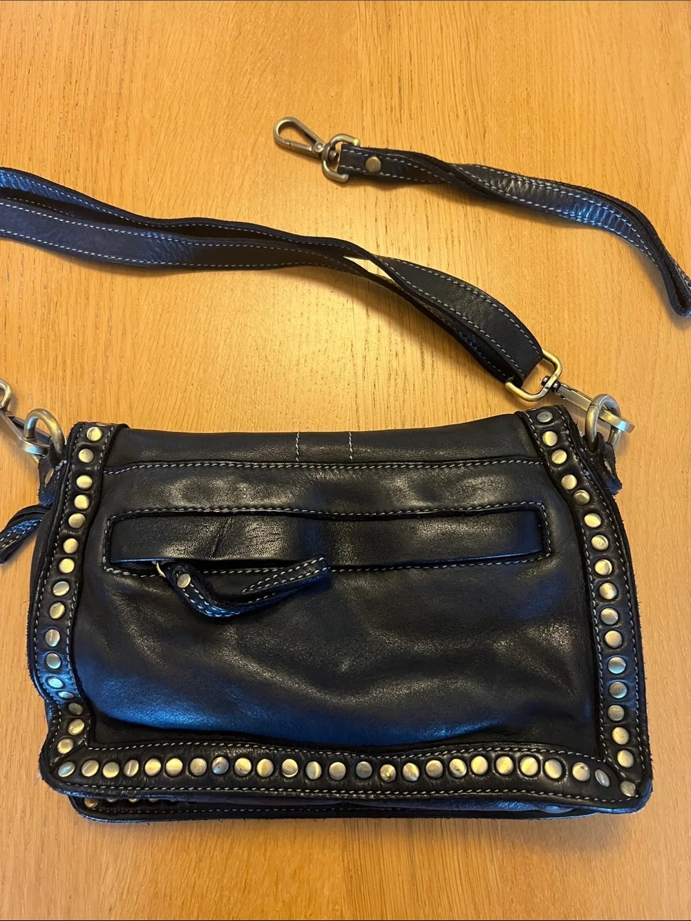 Free People Bolsa Nova crossbody/convertible, Italian leather bag, buttery soft